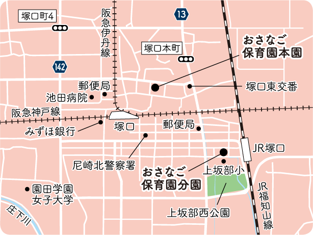 アクセスマップ／周辺地図